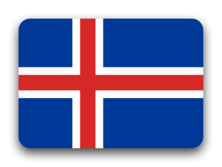 Bandera de Islandia