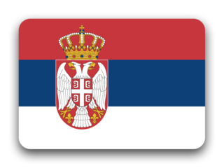 Bandera de Serbia