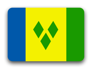 Bandera de San Vicente y las Granadinas